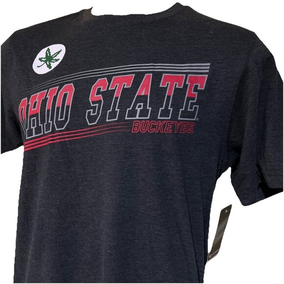 NEW Ohio State Buckeyes OSU Colosseum Gray Crew Neck Tee Fan Shirt Men's L - Picture 2 of 8